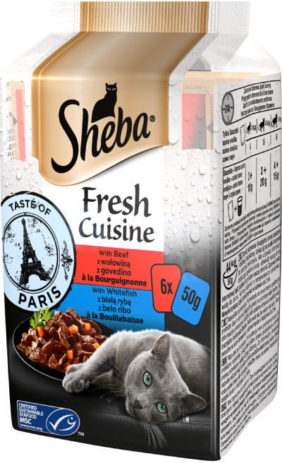 Sheba Fresh Cuisine Taste of Paris 6 x 50 g