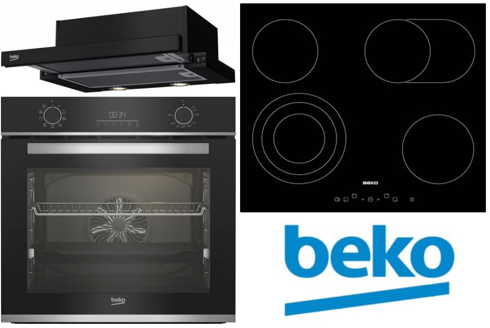 Set Beko BBIM13301XC + HIC64401 + HNT62210B