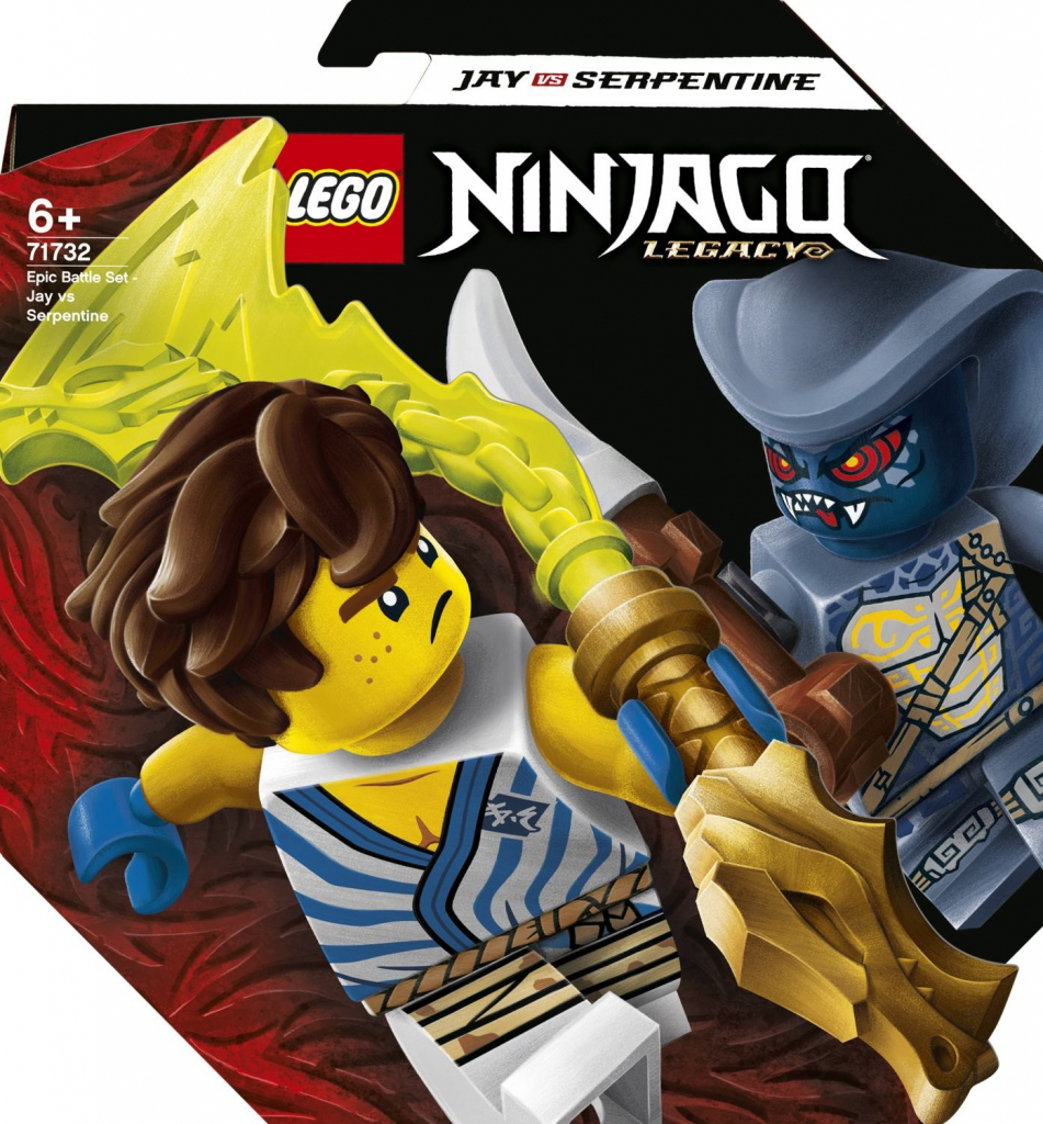 LEGO® NINJAGO® 71732 Epický souboj Jay vs. Serpentine