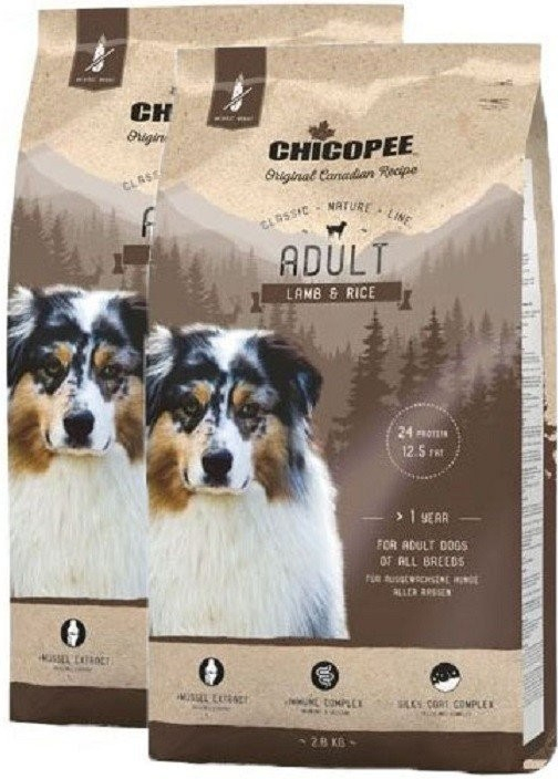 Chicopee Classic Nature Adult Lamb & Rice 2 x 15 kg