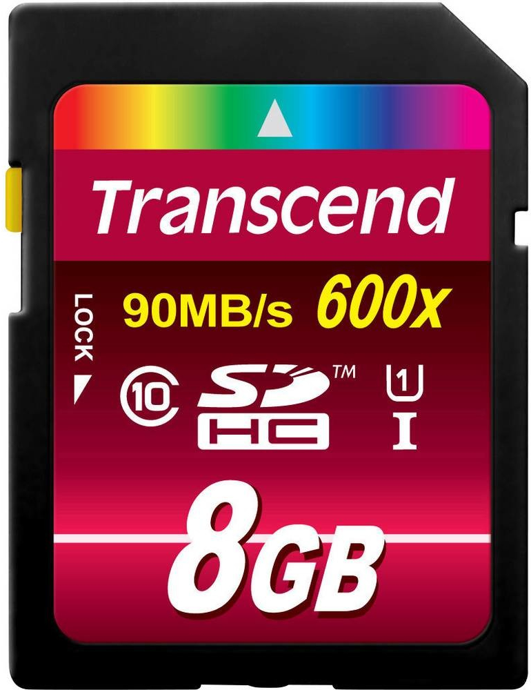 Transcend SDHC 8 GB Class 10 TS8GSDHC10