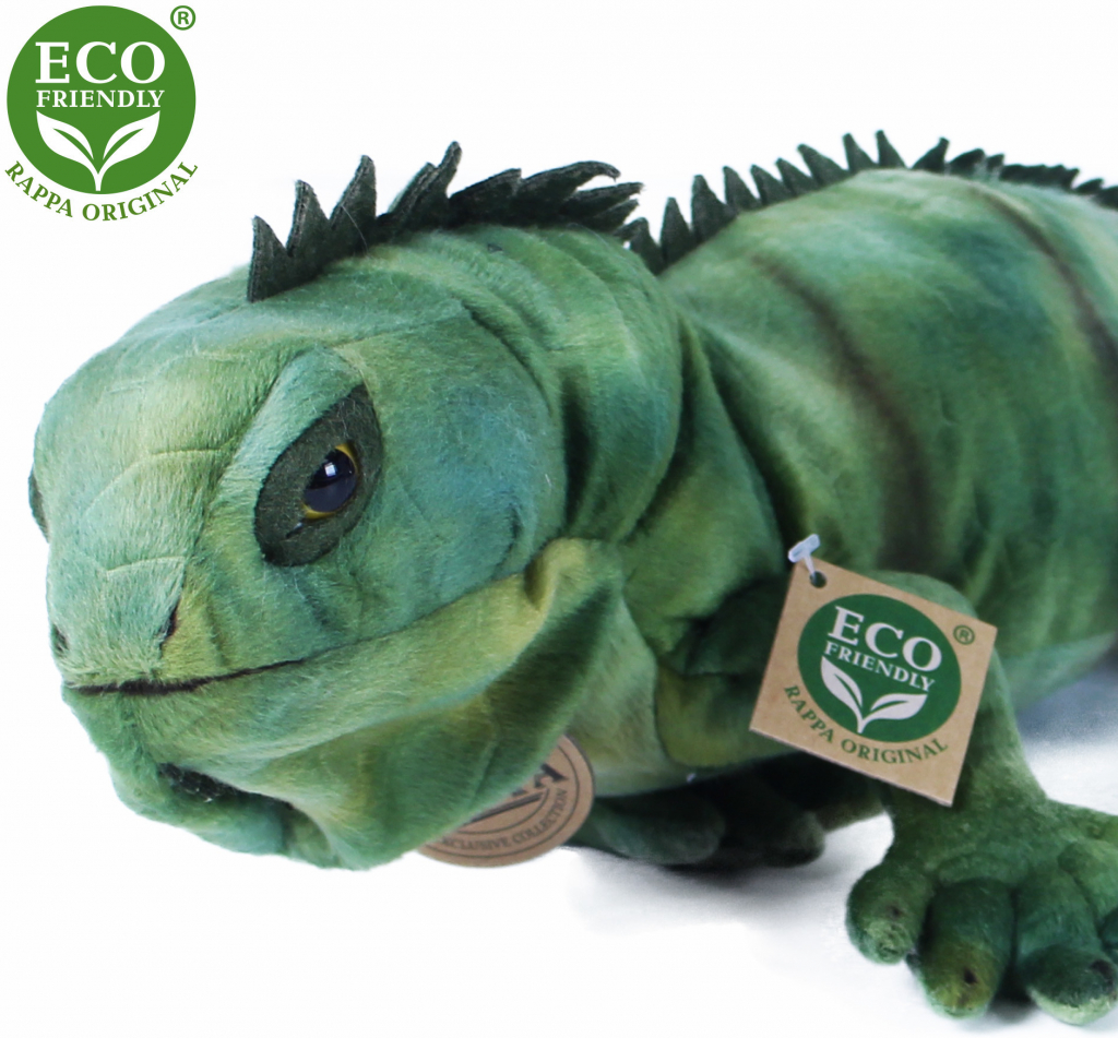 Eco-Friendly Rappa leguán zelený 70 cm