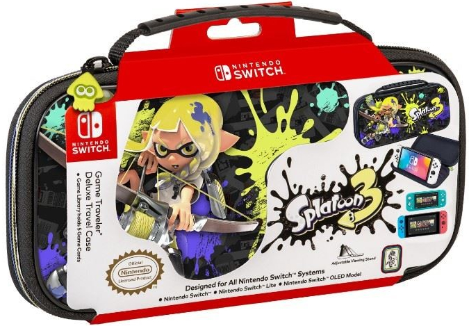 BigBen Deluxe Cestovní Pouzdro Nintendo Switch - Splatoon 3