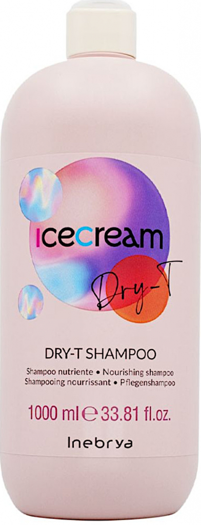 Inebrya Ice Cream Dry-T Shampoo výživný šampon 1000 ml