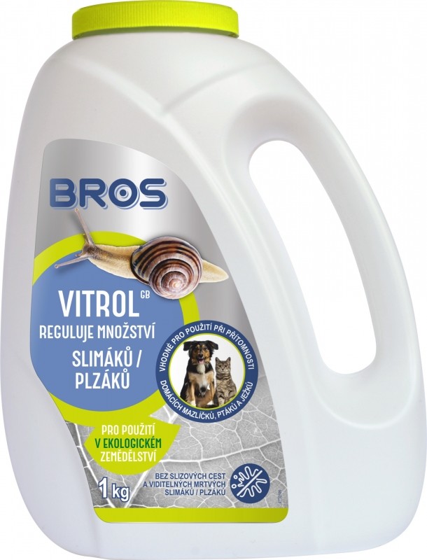 Bros VITROL na slimáky 1 kg