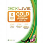 Xbox 360 Live 3 Month Gold Membership Card