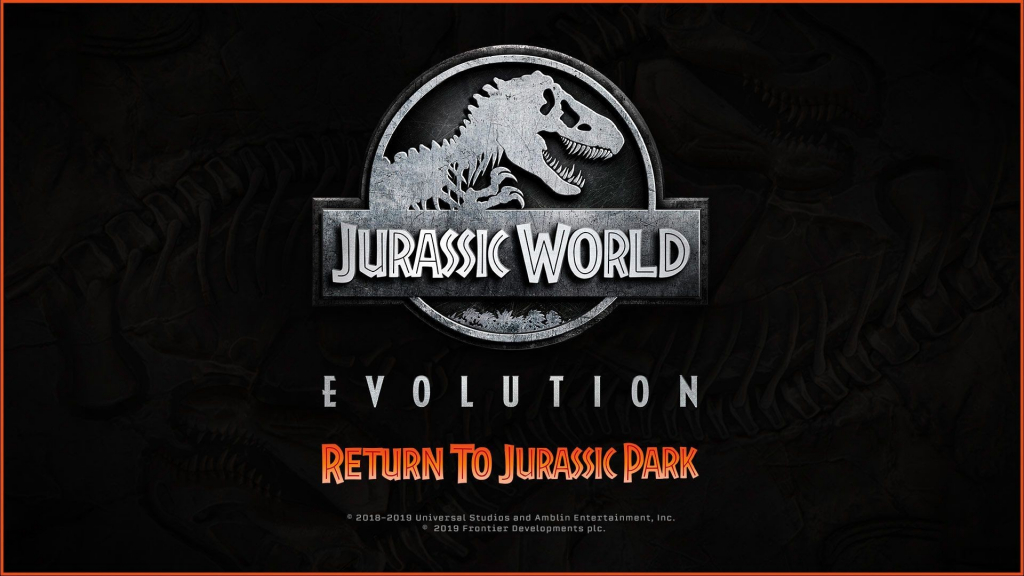Jurassic World: Evolution Return To Jurassic Park