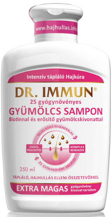 Dr.Immun 25 bylinný šampon s biotinem a ovocným extraktem 250 ml