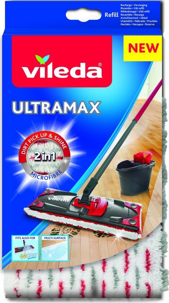 Vileda Ultramax Microfibre 2v1 náhrada 2 ks