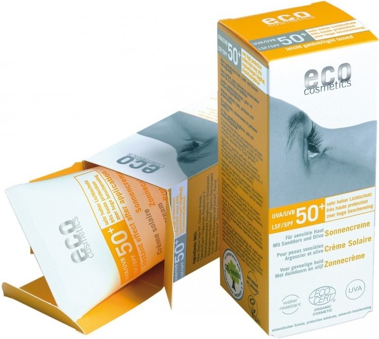Eco Cosmetics ochranný sluneční krém SPF50+ 75 ml