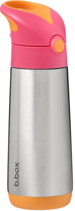 B.Box termoska s brčkem Strawberry Shake 500 ml