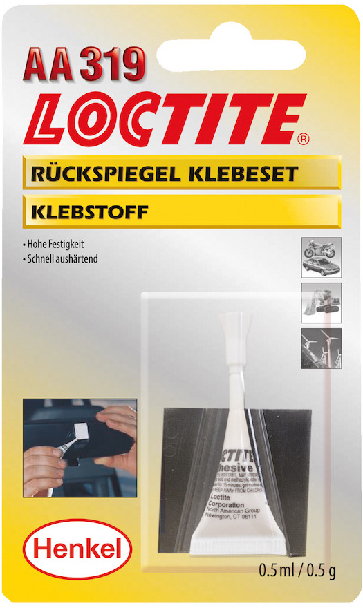 LOCTITE 319 lepení zpětného zrcátka 0,5g