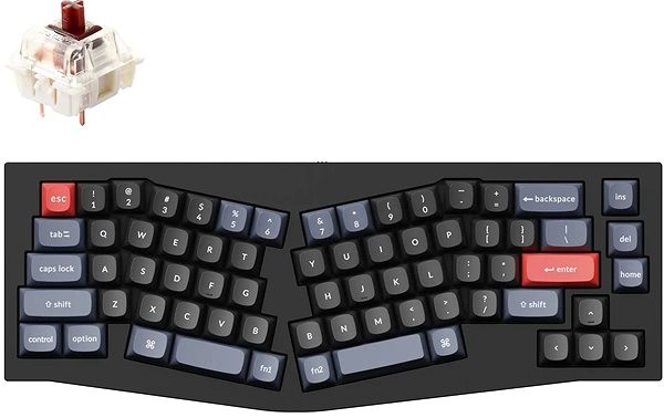 Keychron QMK Q8 65% Ergonomic Gateron G Pro Hot-Swappable Q8-C3