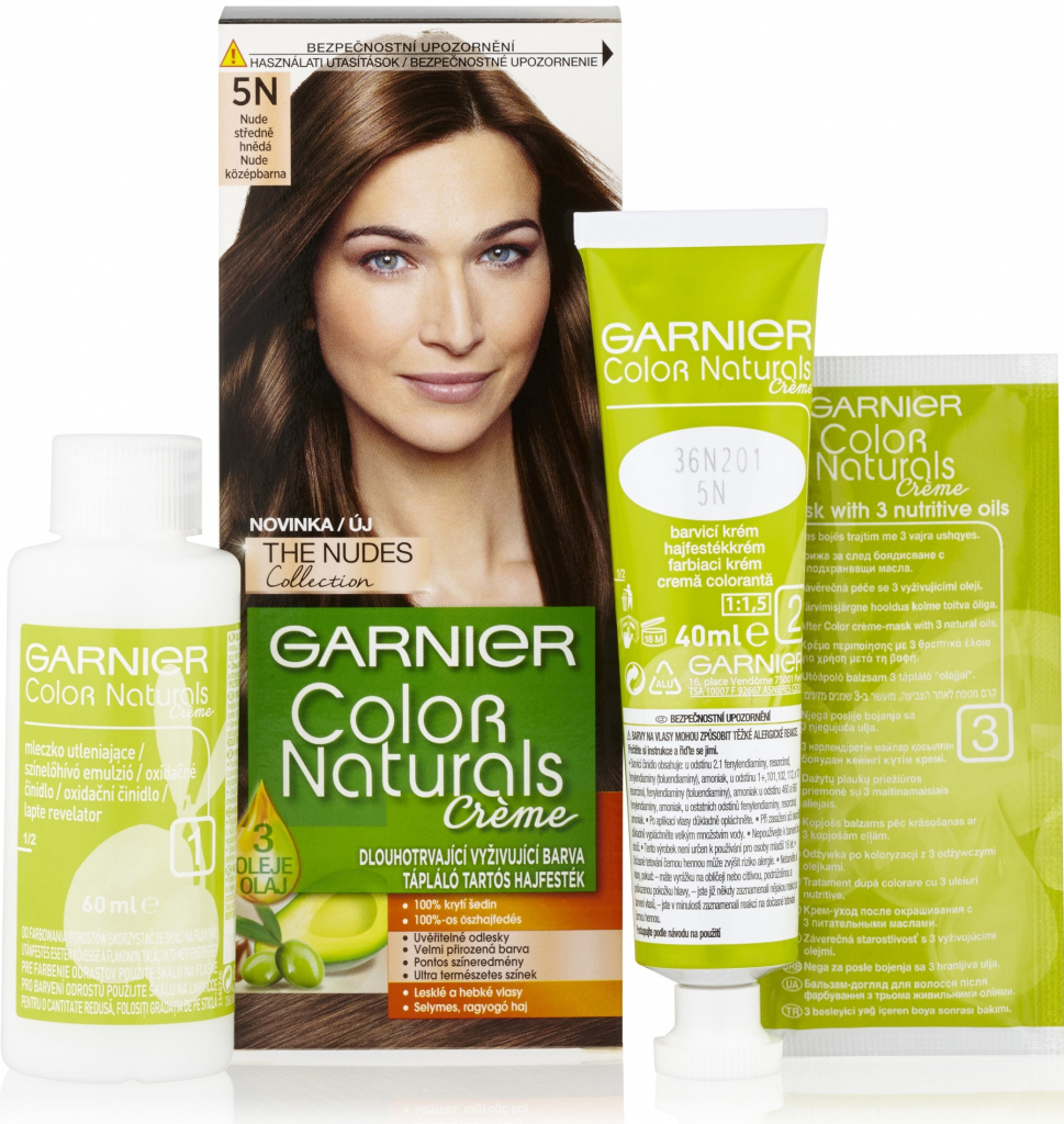 Garnier Color Naturals Nude středně hnědá 5N