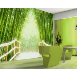 Fototapeta 400x280 cm XXL - vzor BAMBUS