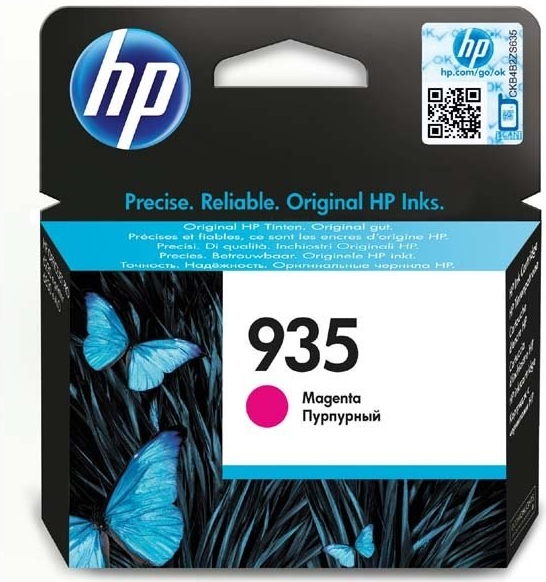 HP 935 originální inkoustová kazeta purpurová C2P21AE