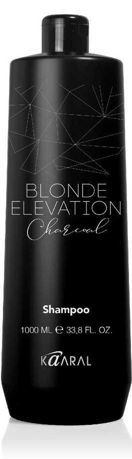 Kaaral Charcoal tónovací šampon s aktivním černým uhlím 1000 ml