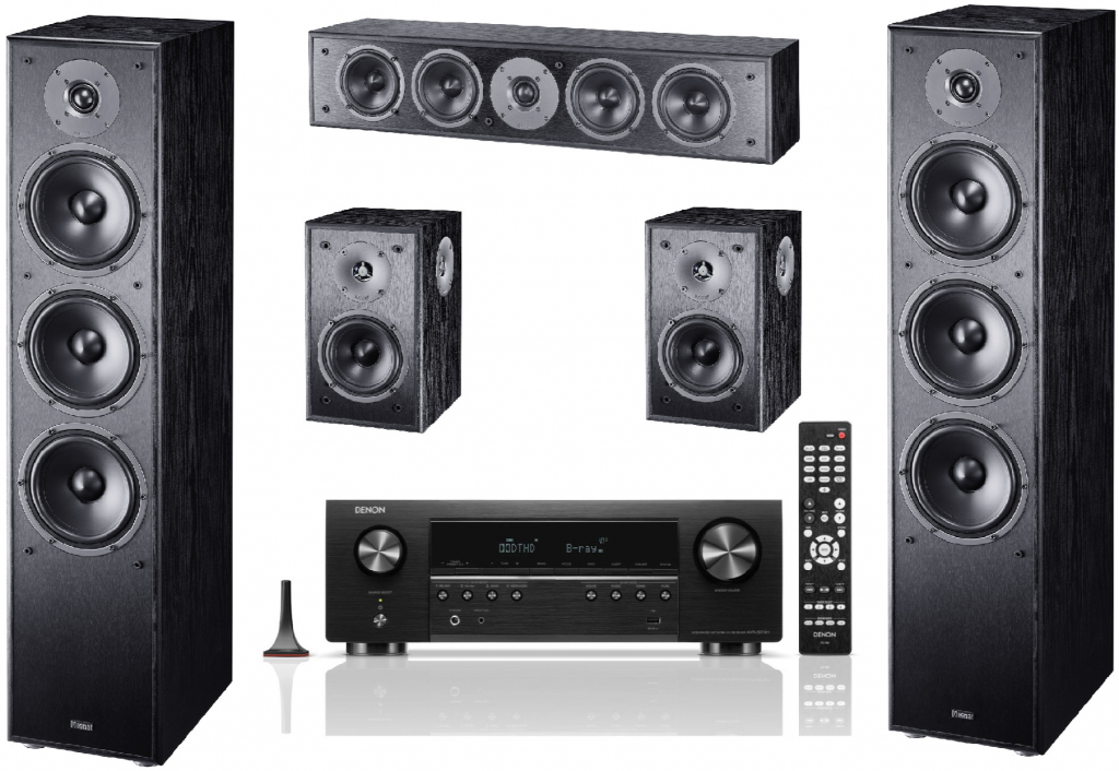 Denon + Magnat DENON AVR S670H + 5.0 Magnat Monitor S70+S14C+S10D