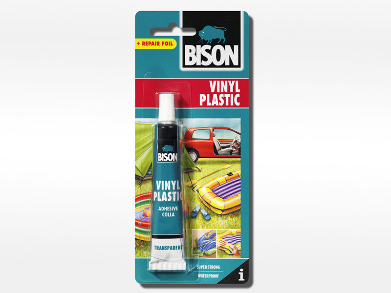 BISON Vinyl Plastic lepidlo na měkčené plasty 25g