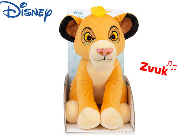 Simba Disney sedící na baterie se zvukem 12m+ 30 cm