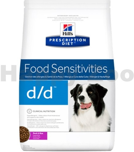 Hill’s Prescription Diet D/D Food Sensitivities Duck & Rice 1,5 kg