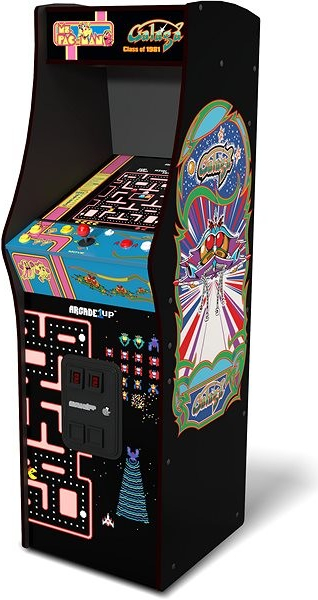 Arcade1up Ms. Pac-Man vs Galaga Deluxe Arcade Machine