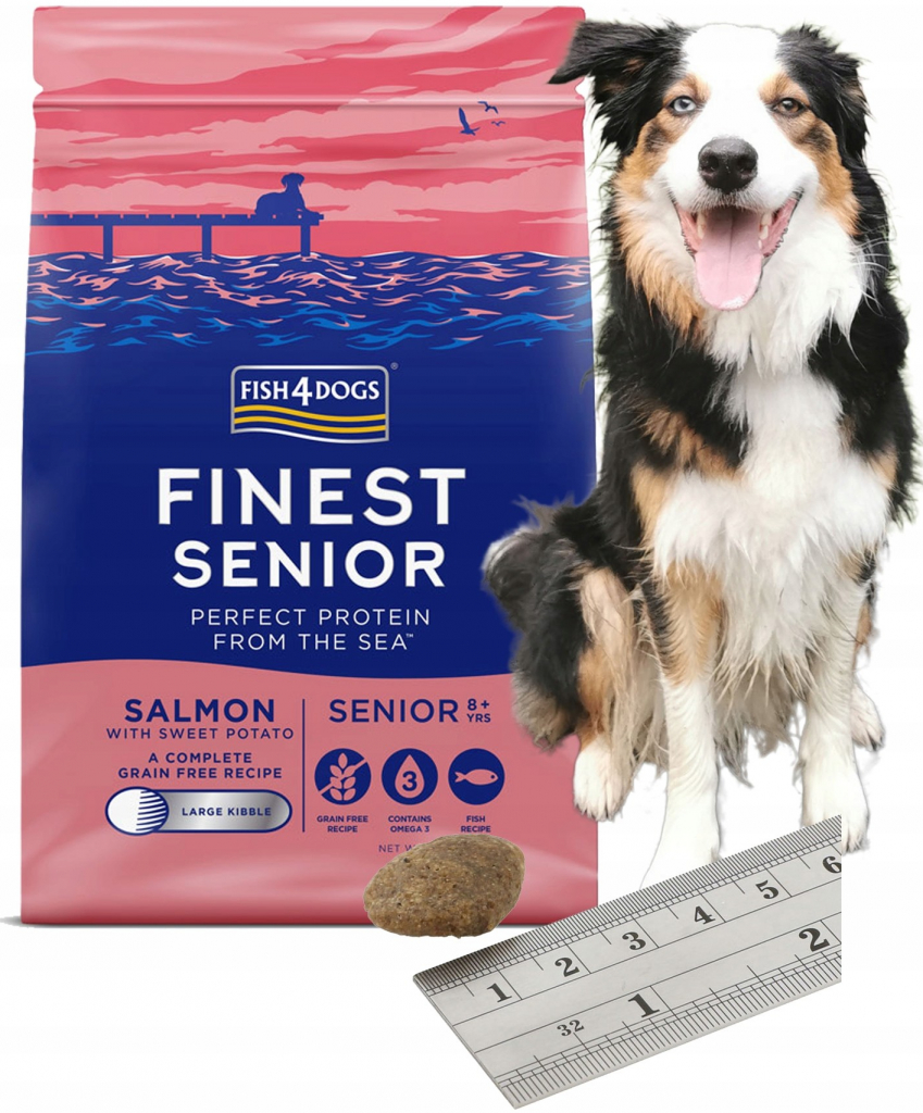 FISH4DOGS Finest Senior Salmon large 12 kg