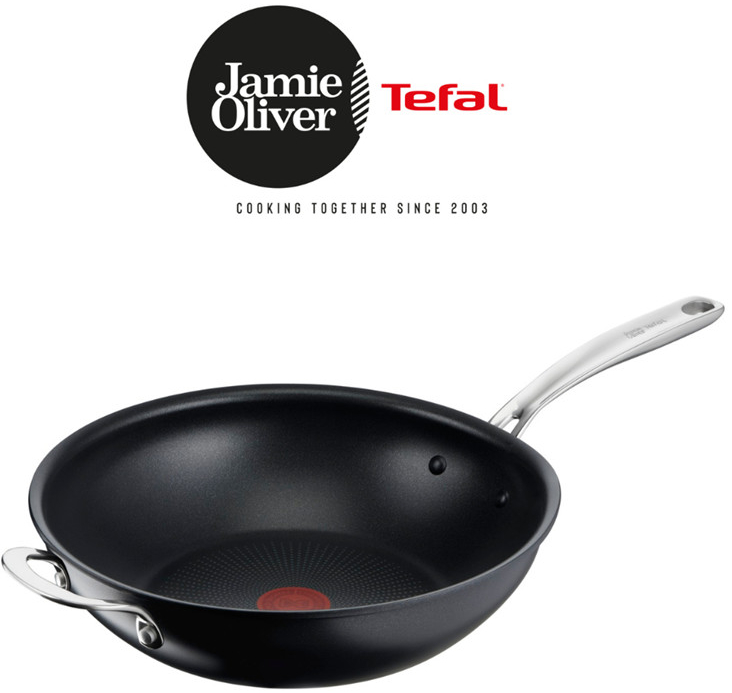 Tefal pánev Wok Jamie Oliver Home Cook 28 cm