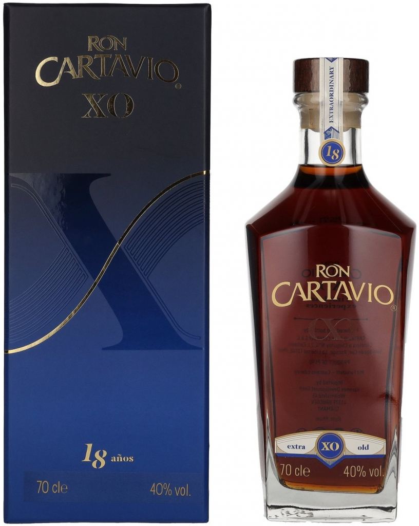 Cartavio XO 18y 40% 0,7 l (karton)