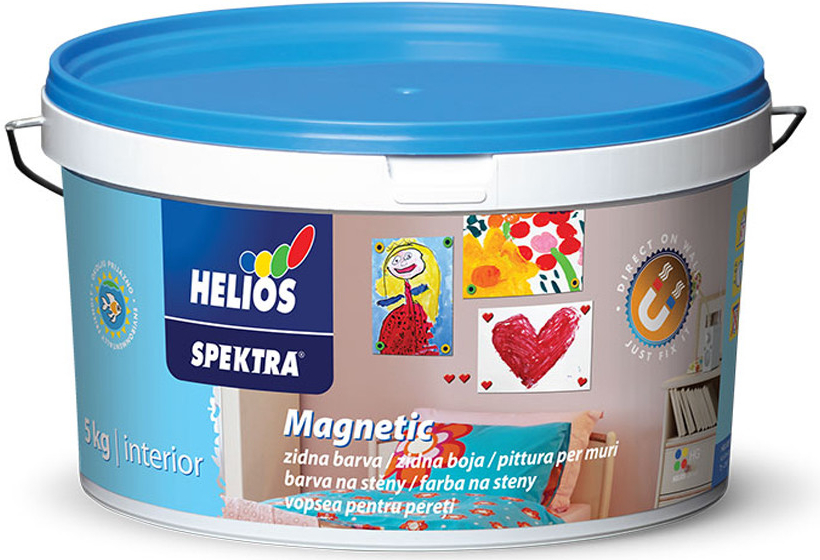 Helios Spektra Magnetic - magnetická barva na zdi 2,0kg