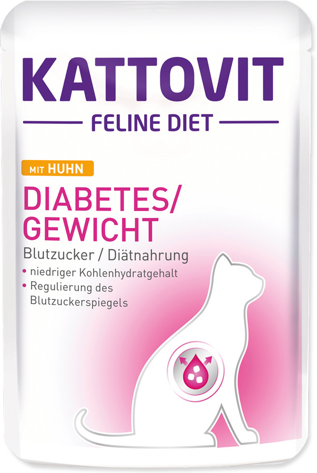 Kattovit Diabetes kuře 85 g