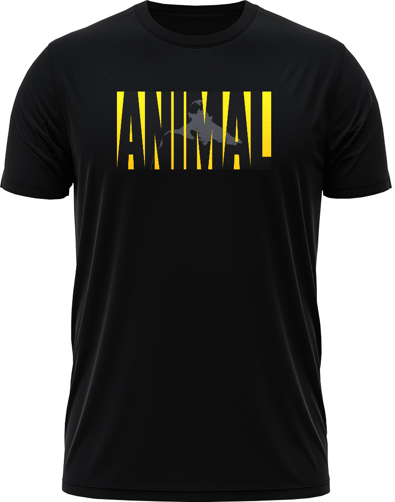 Universal Nutrition T shirt Animal Black