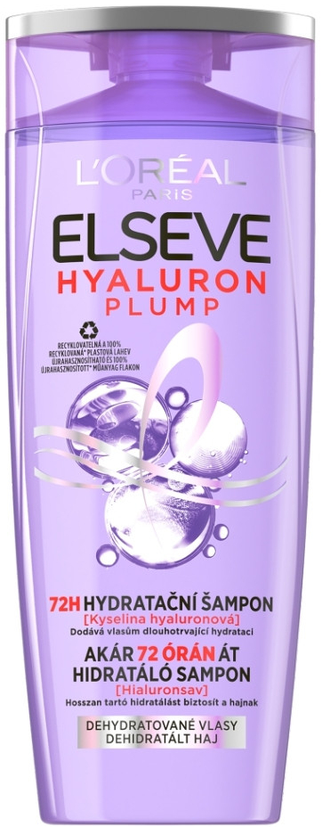 L\'Oréal Paris Elseve Hyaluron Plump Moisture Shampoo hydratační šampon s kyselinou hyaluronovou 250 ml