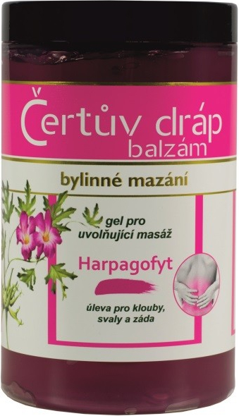 Vivaco masážní gel Čertův dráp 400 ml