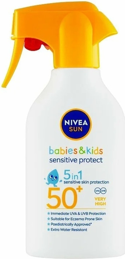 Nivea Sun Babies & Kids spray na opalování SPF50+ 270 ml