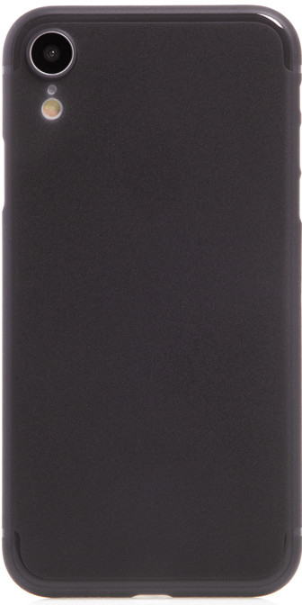 Pouzdro AppleMix Apple iPhone Xr - ochrana čočky - ultratenké - plastové - matné - tmavě šedé