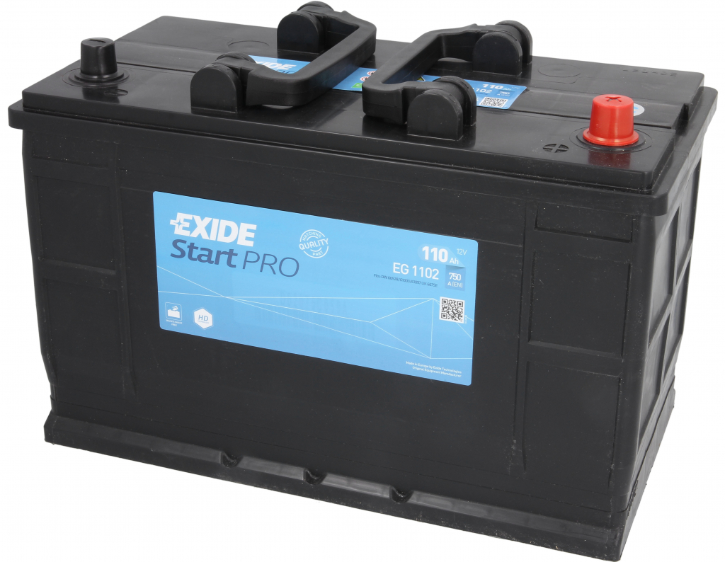 Exide Professional 12V 110Ah 700A EG1102