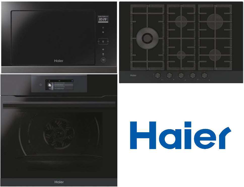 Set Haier HWO60SM6T5BH + HOR38G5FT + HAVG7WL4HB