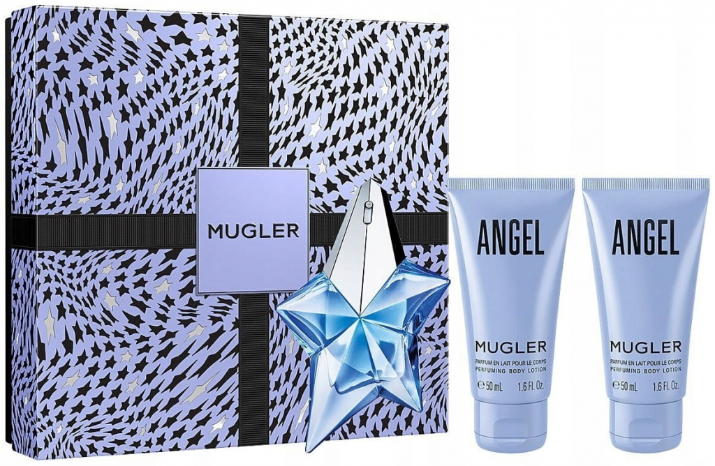 Thierry Mugler Angel EDP 25 ml + tělové mléko 2 x 50 ml dárková sada