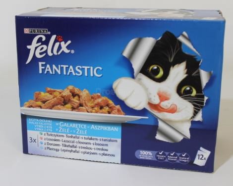 Felix Fantastic rybí výběr mix 12 x 85 g