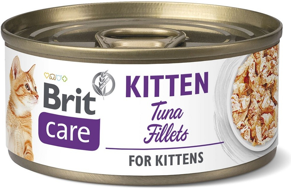 Brit Care Kitten Tuna Fillets 24 x 70 g
