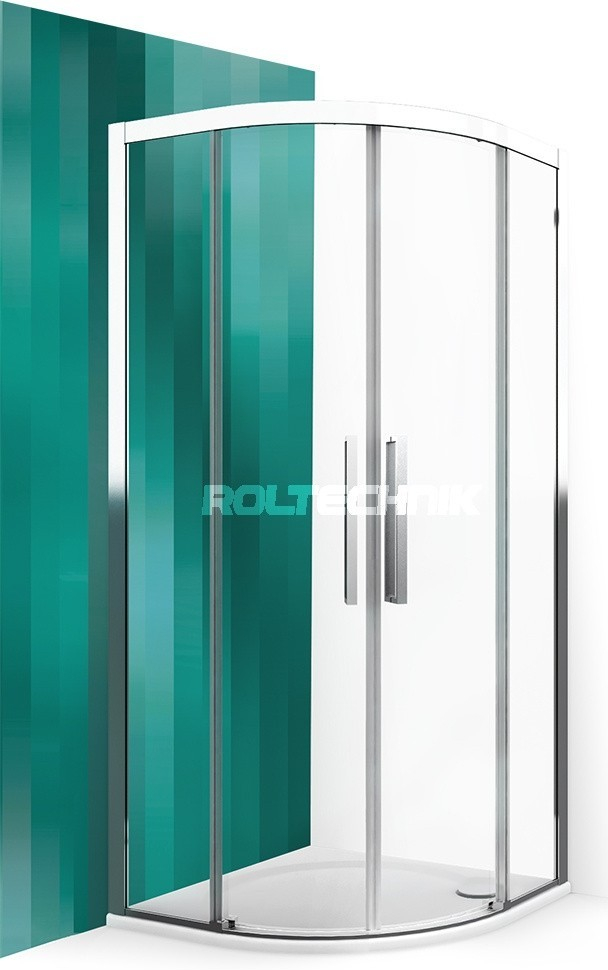 ROLTECHNIK sprchový kout čtvrtkruhový ECR2N, transparent