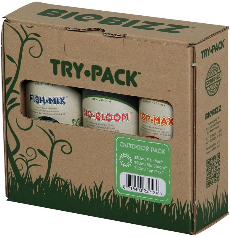 BioBizz Trypack Outdoor, 3x250ml