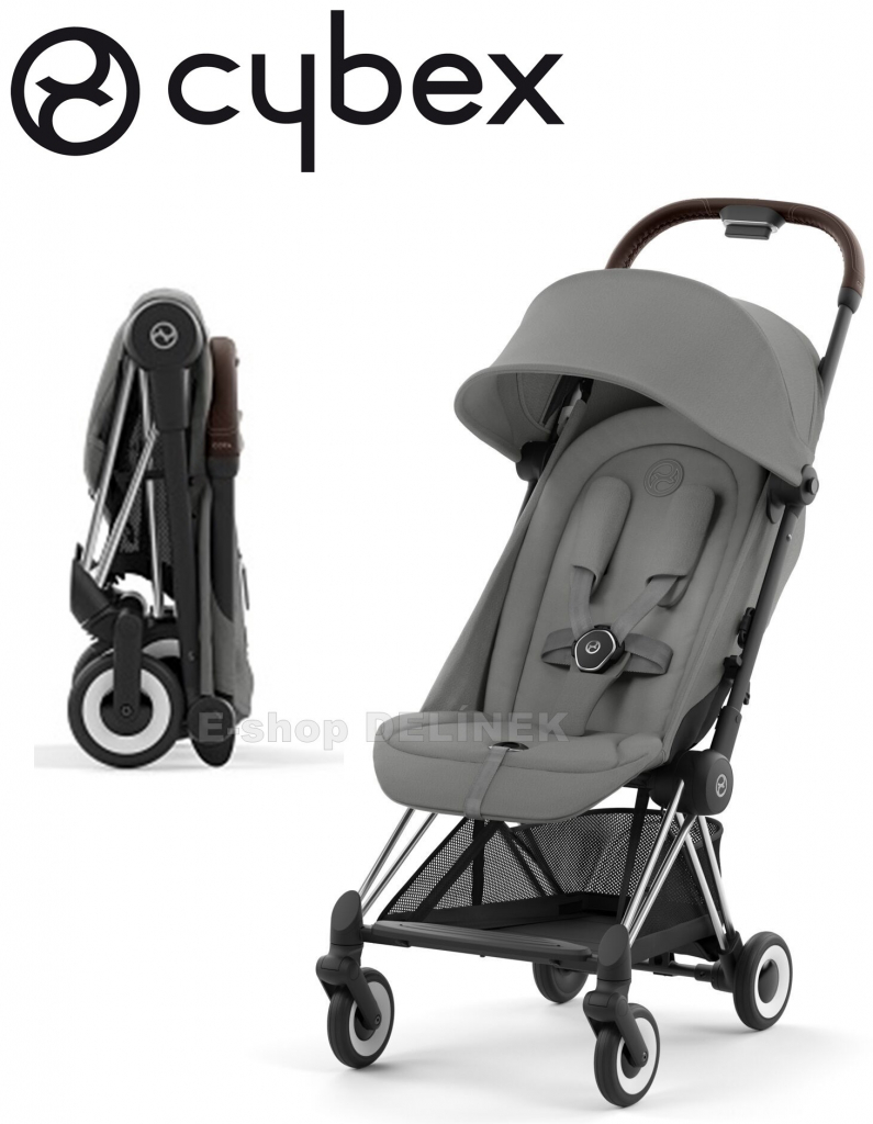 Cybex Coya Chrome Brown Leaf Green 2023