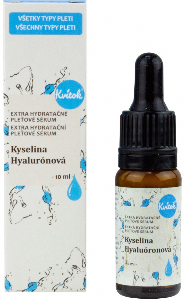 Kvitok pleťové sérum Kyselina hyaluronová 30 ml