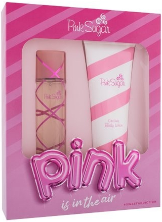 Aquolina Pink Sugar EDT 100 ml + tělové mléko 250 ml dárková sada