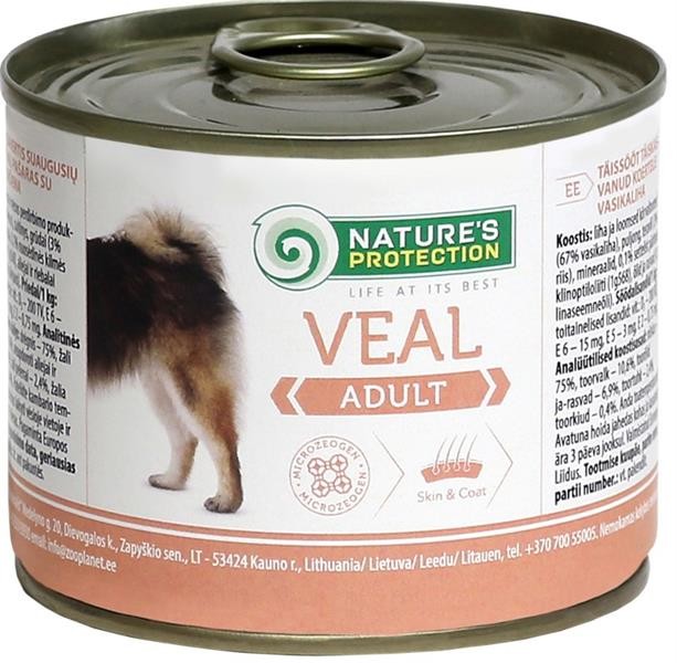 Nature\'s Protection Dog Adult telecí 200 g