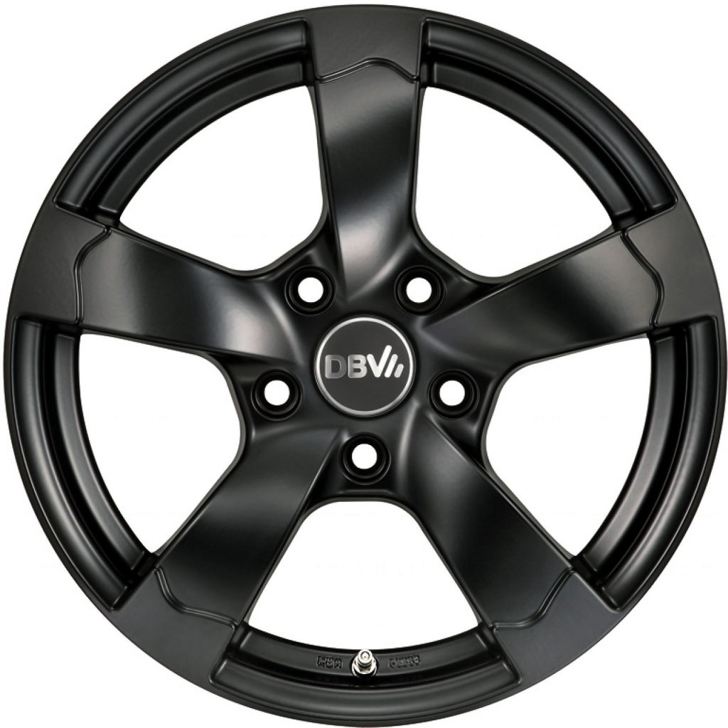 DBV Torino II 7,5x17 5x114,3 ET40 matt black