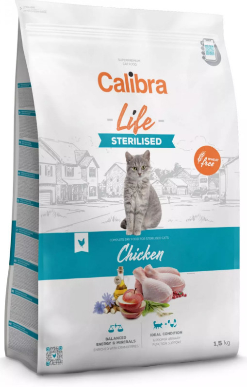 Calibra Life Sterilised Chicken 12 kg
