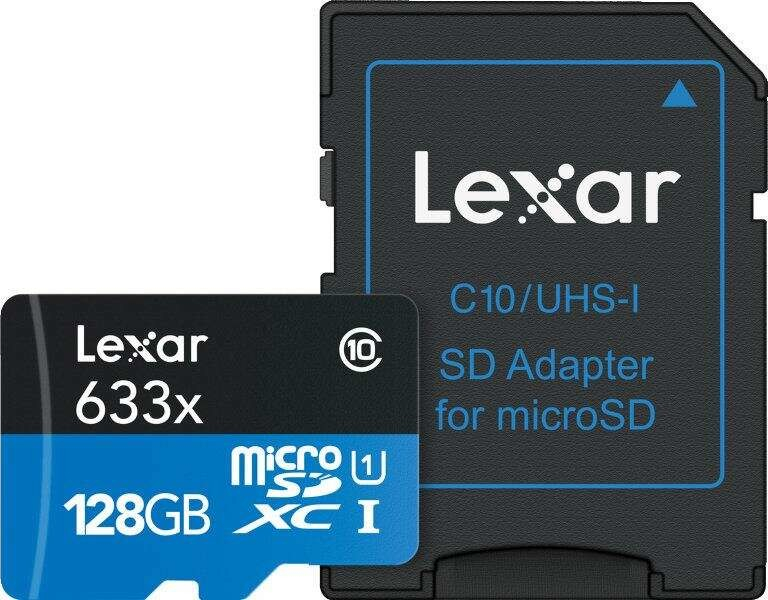Lexar microSDXC UHS-I U3 128 GB LSDMI128BBEU633A